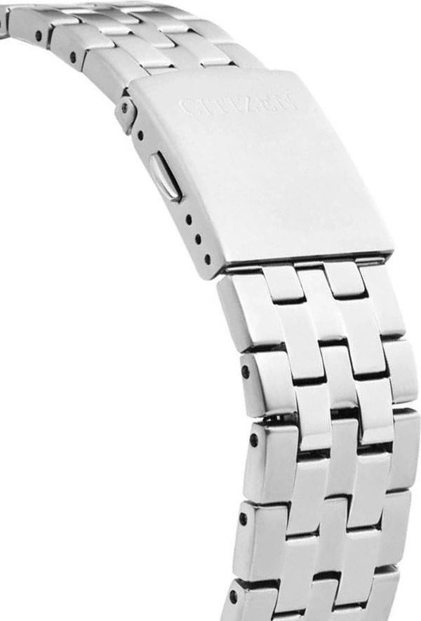 Đồng Hồ Nam Citizen Dây Thép Không Gỉ BI5051-51A - Mặt Trắng