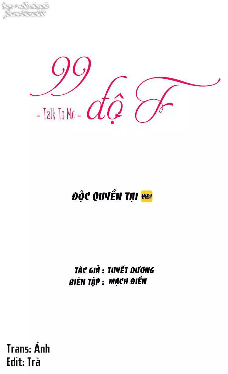 99 độ f - talk to me chapter 27 14