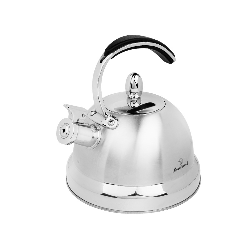 Ấm Đun Nước Siêu Tốc Dùng Cho Bếp Từ Elmich Smartcook SM8280OL (Chất Liệu inox 304 - Dung Tích 2,5L - Có Còi Báo Khi Nước Sôi) - Hàng Chính Hãng