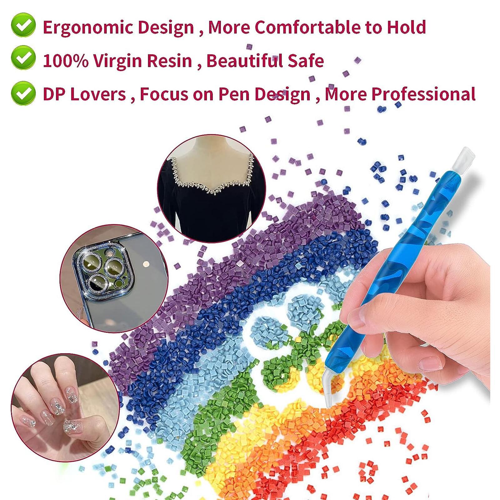 85 Pieces 5D Tools and Accessories with Tweezers, Bead Sorting Plate, Diamond Pen, Roller for Kids Adults