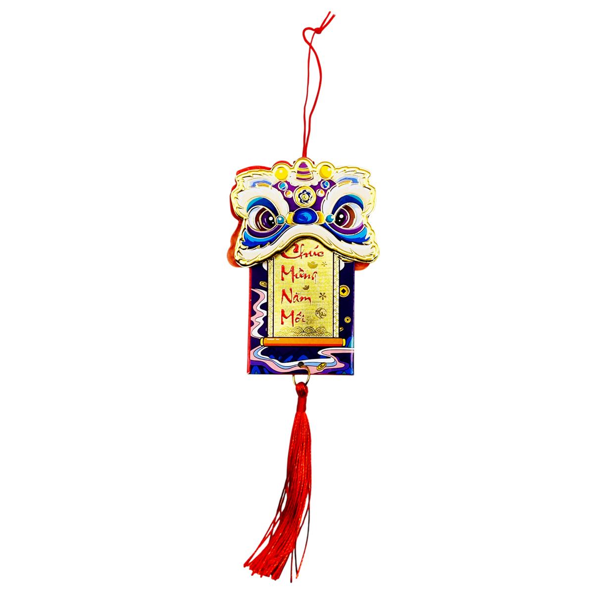 Bộ 6 Dây Treo Đầu Lân Trang Trí Tết - YD009