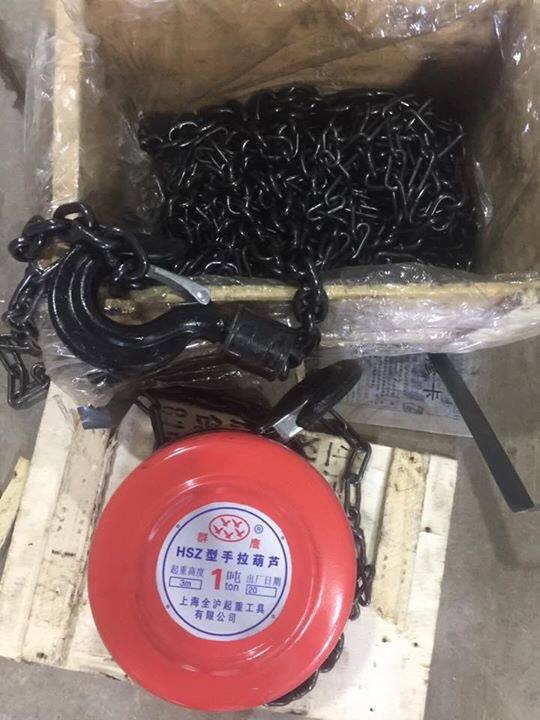 Palang xích kéo tay HSZ 5 TẤN- 5 MÉT