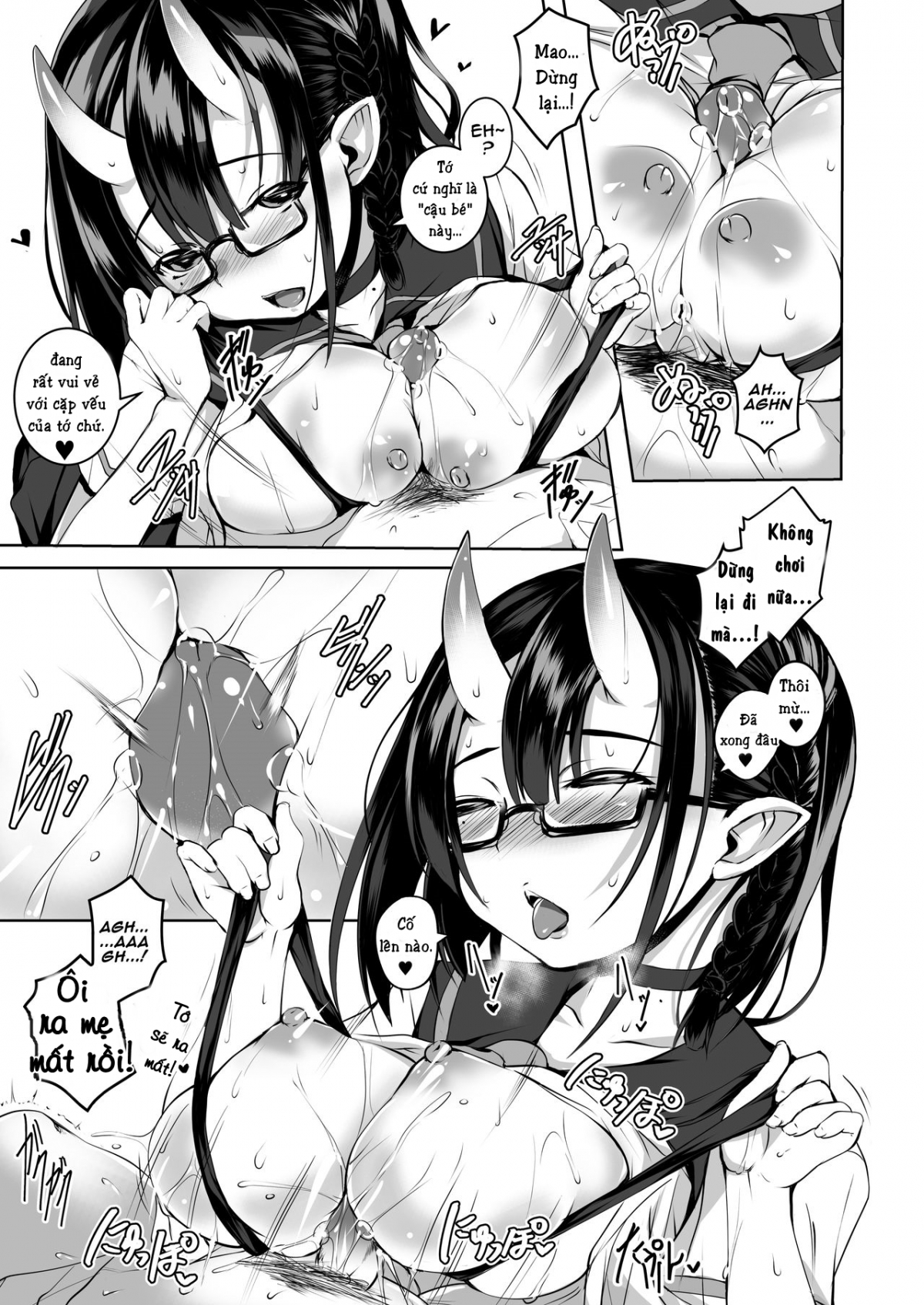 cậu có thích một cô gái dâm đãng như tớ không? chapter 1 14