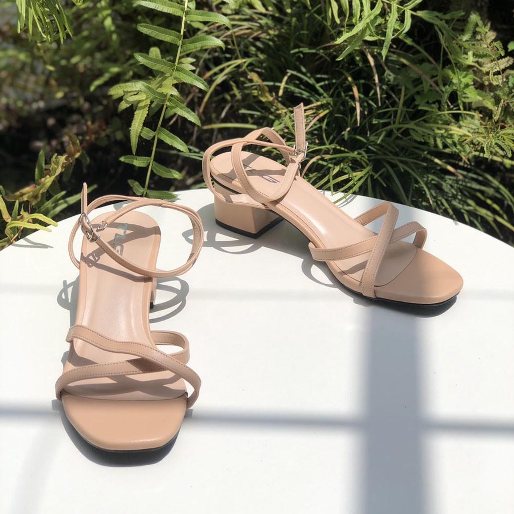 Sandal cao gót 9 phân nữ hot trend 2020 trẻ trung năng động 21420