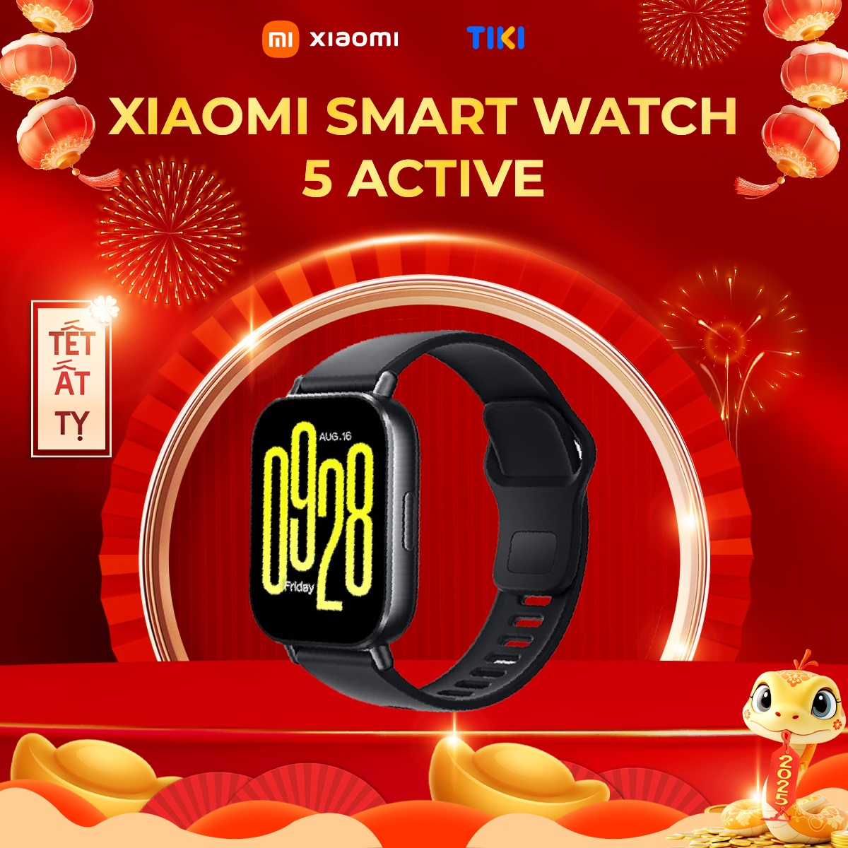 Đồng Hồ Thông Minh Xiaomi Redmi Watch 5 ACTIVE – Hàng Chính Hãng