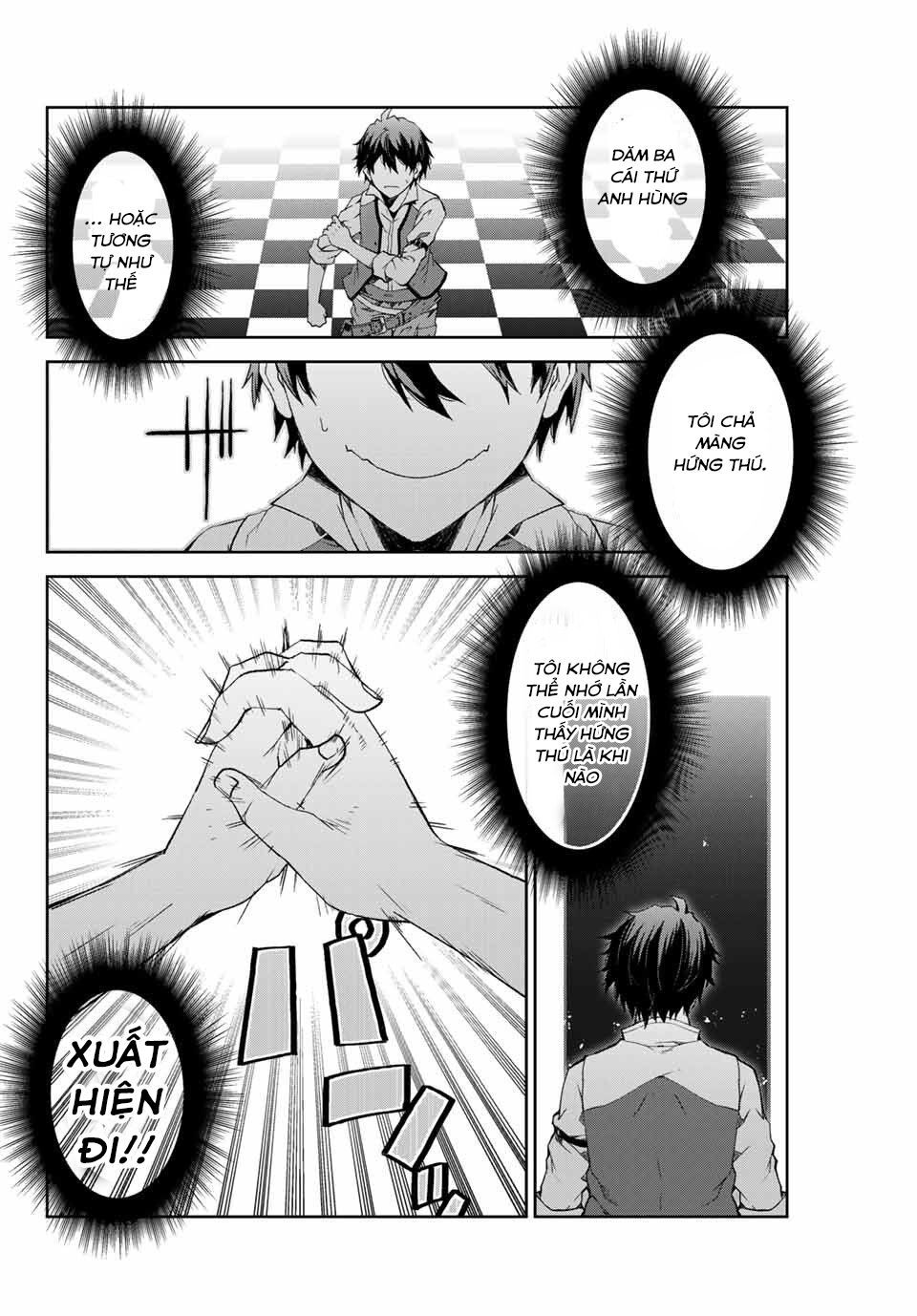 từ chức nghiệp yếu nhất trở thành "thợ rèn" mạnh nhất chapter 1.1 18