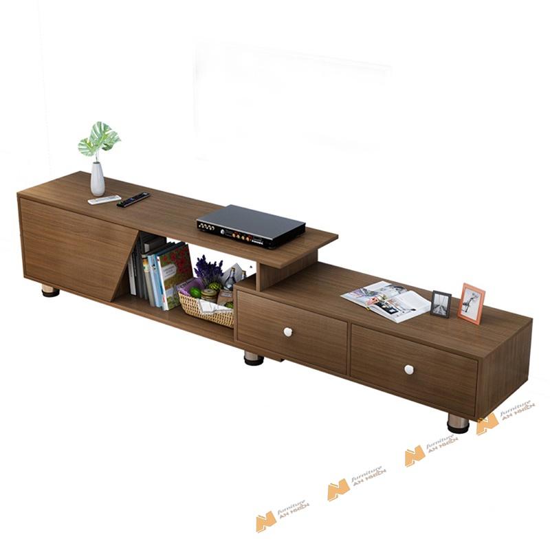 Made in VN Tủ Tivi - Kệ Tivi Phòng Khách Kết Hợp Để Phòng Ngủ Phòng khách gỗ mdf 17mm công ty Mộc Phát AN035