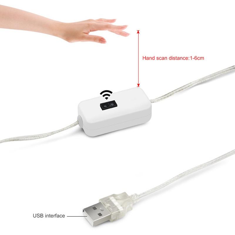 Thông Minh Dây Đèn Led 5v Cảm Biến Chuyển Động Chống Nước Trang Trí Nhà Cửa