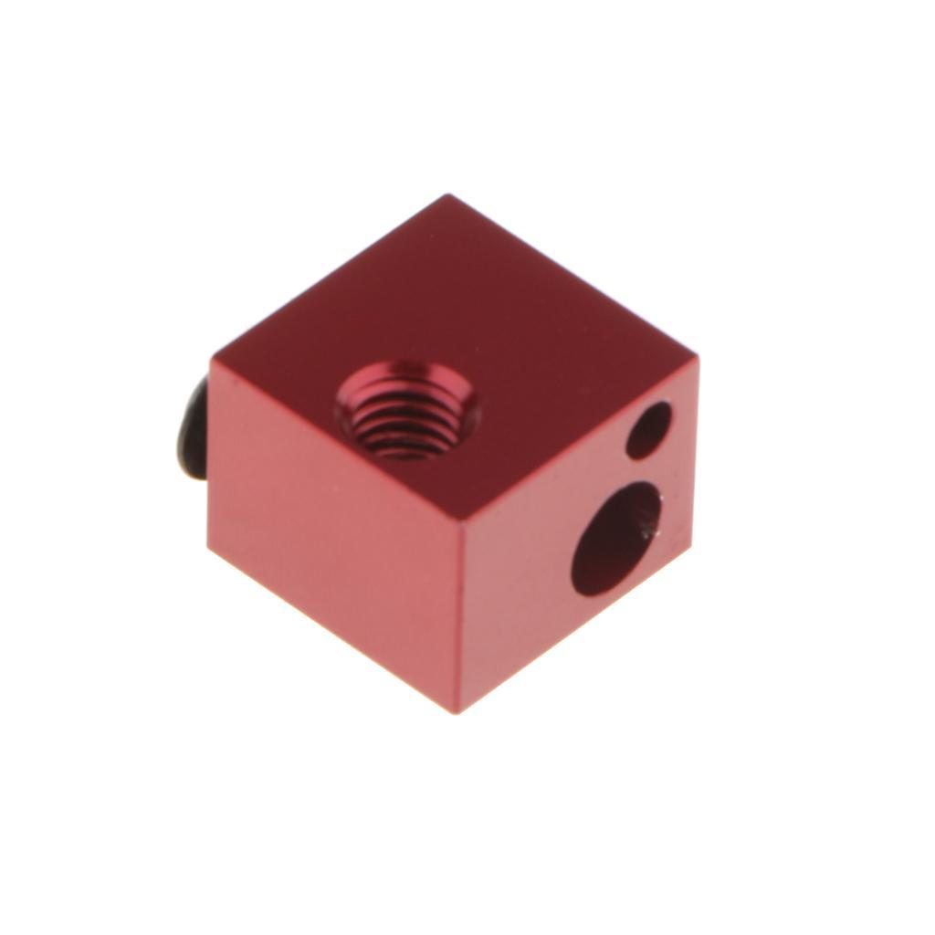 Aluminum-Alloy Heater Hot end Heat Heating Block for M6 3D Printer Extruder