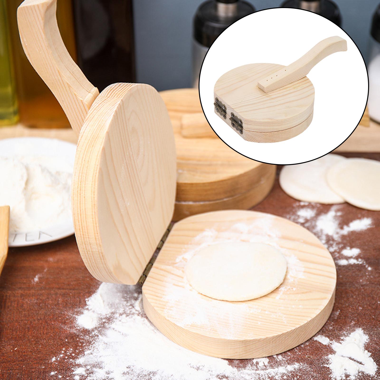Pressing Baking Pizza Maker Pastry Tool Kitchen Wood color