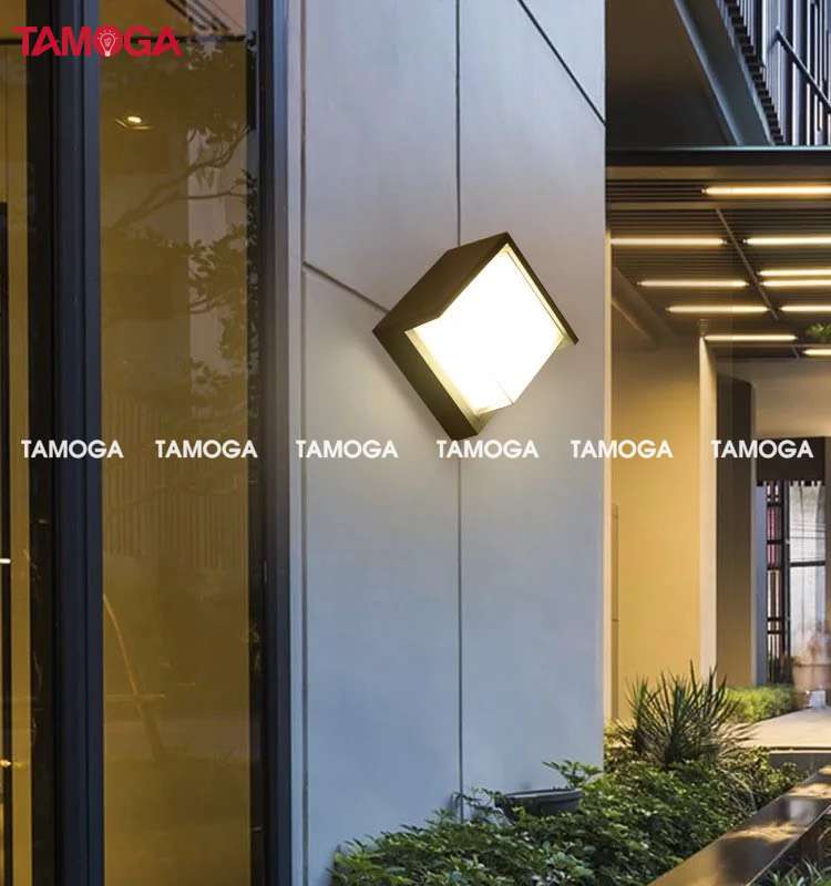 Đèn gắn tường trang trí ngoài trời hình vuông chống nước TAMOGA RINASY 1013