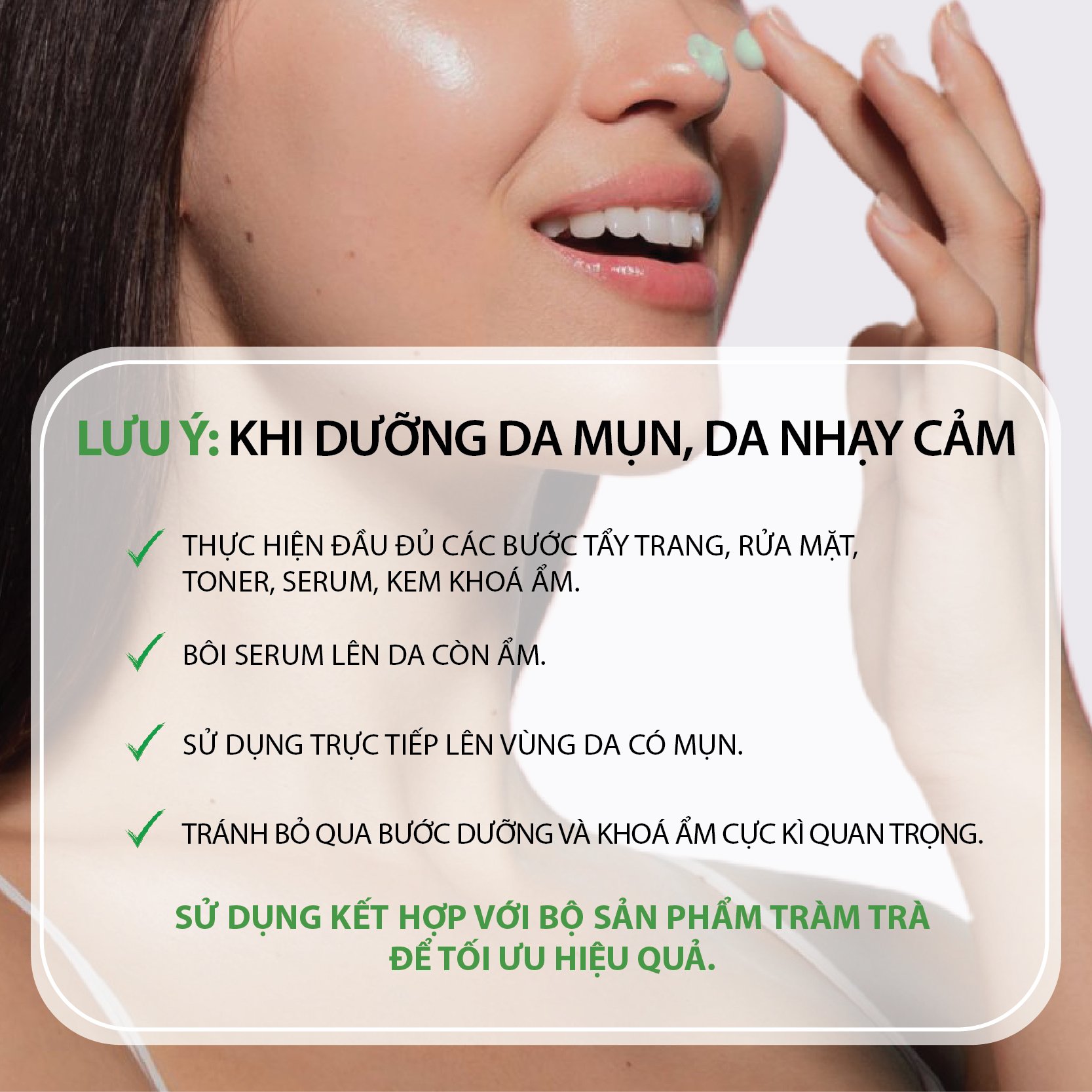 Serum Tràm Trà Ngăn Ngừa &amp; Làm Khô Vết Nhân Mụn, Giảm Viêm Từ Tinh Dầu Tràm Trà Nguyên Chất MILAGANICS 30ml (Chai)