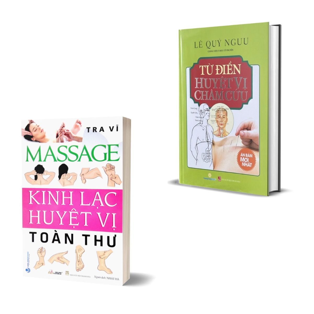 Combo Massage - Kinh Lạc Huyệt Vị Toàn Thư + Từ Điển Huyệt Vị Châm Cứu