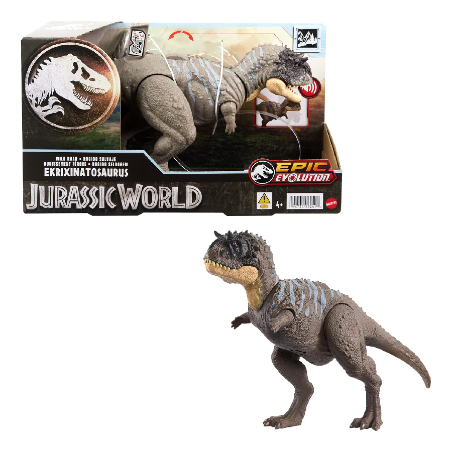Đồ Chơi Khủng Long Ekrixinatosaurus Có Âm Thanh JURASSIC WORLD MATTEL HTK70/HLP14