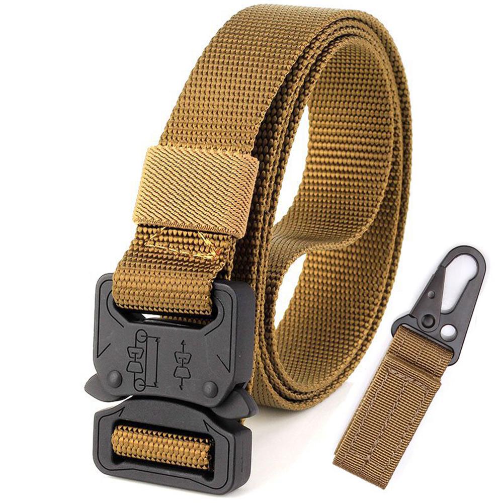 Nam Mới Cứng Chiến Thuật Đai Quân Sự Quạt Phong Cách Thể Thao Ngoài Trời Bên Trong Thắt Lưng Nam, Nữ Tướng Giải Trí đai Nylon 2.5CM