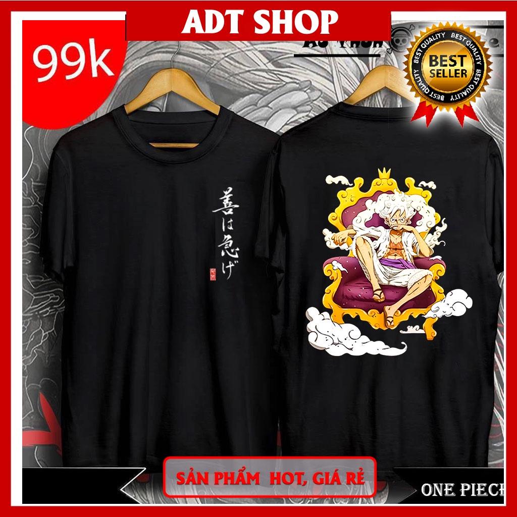 Áo thun One piece - Đảo Hải Tặc in hình - Luffy Gear5 cực chất nhiều mẫu HOT