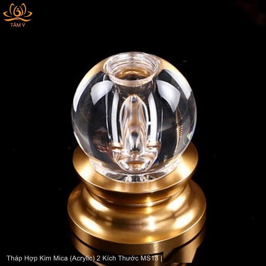 Tháp Xá Lợi Bằng Hợp Kim Mica 2 Kích Thước MS13