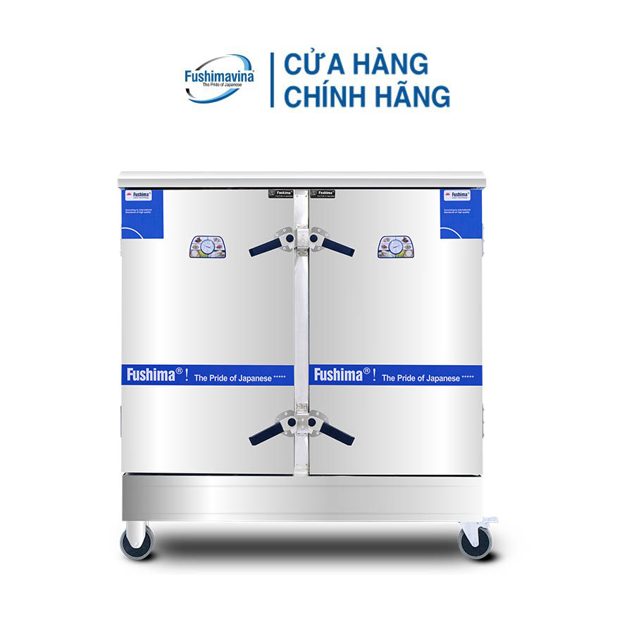 [CỬA HÀNG CHÍNH HÃNG] Tủ Nấu Cơm Dùng Gas Và Điện 20 Khay