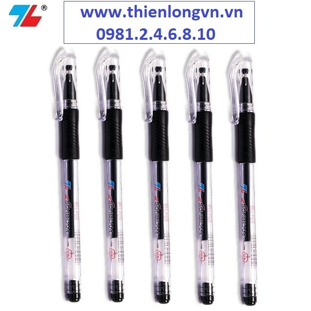 Combo 5 cây bút gel Thiên Long;  GEL-08