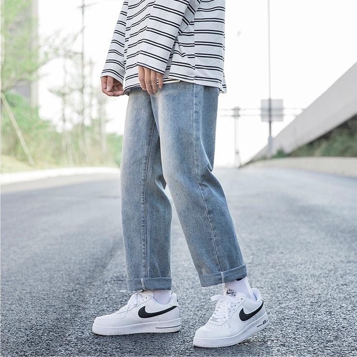 Quần jean baggy nam quần jeans dáng suông rộng TR01 dành cho Nam Nữ HOT 2022