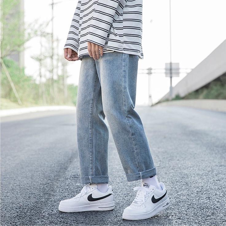 Quần jean baggy nam quần jeans dáng suông rộng TR01 dành cho Nam Nữ HOT 2022