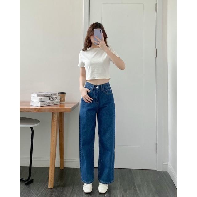 Áo phông nữ croptop cộc tay dáng ngắn a238311 germe