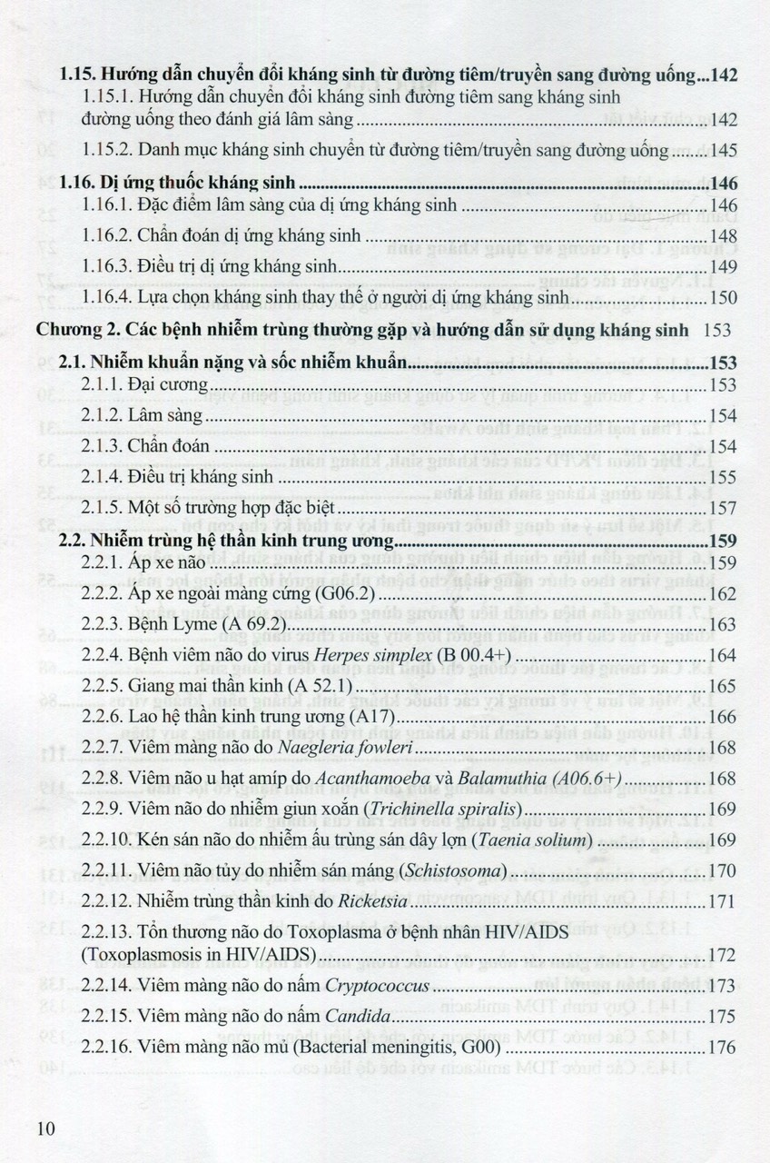 Sách - Hướng dẫn sử dụng Kháng sinh trong Lâm sàng tại Bệnh viện Bạch Mai