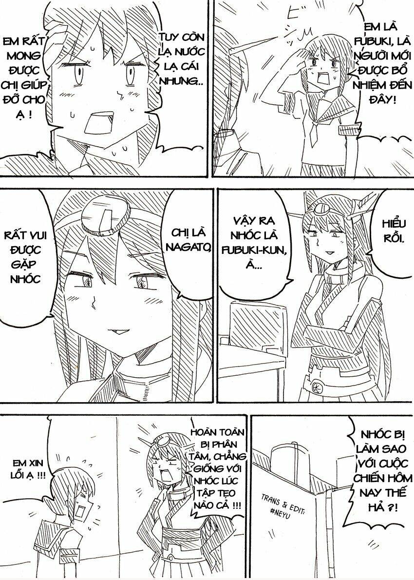 the nagato that becomes an idiot when no-one's around to see her- kantai collection chapter 1 1