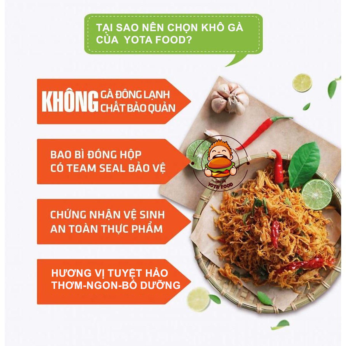 1 Kí Khô gà lá chanh loại ngon thương hiệu Nàng Khô