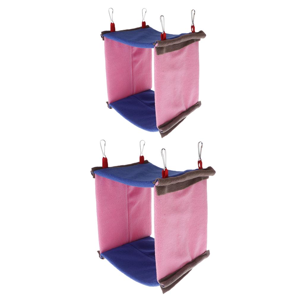 Bird Warm Hammock Parrot Bed Cozy Hanging Nest For Small Pet Hamster Mice