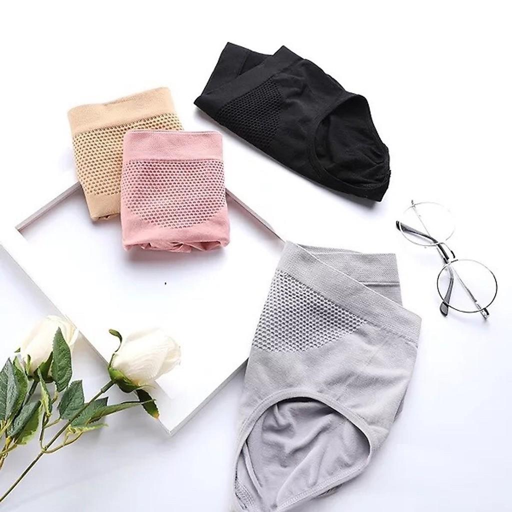 COMBO 05 quần lót DỆT KIM cạp cao