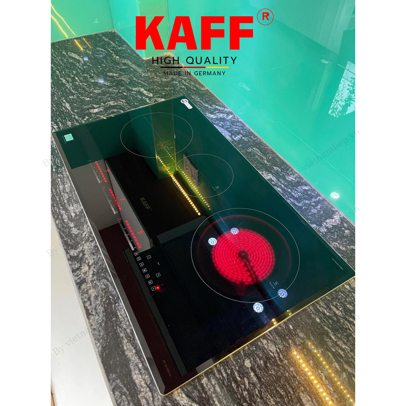 Bếp âm từ hồng ngoại nhập khẩu Malaysia KAFF KF-IG3001IH - Hàng chính hãng