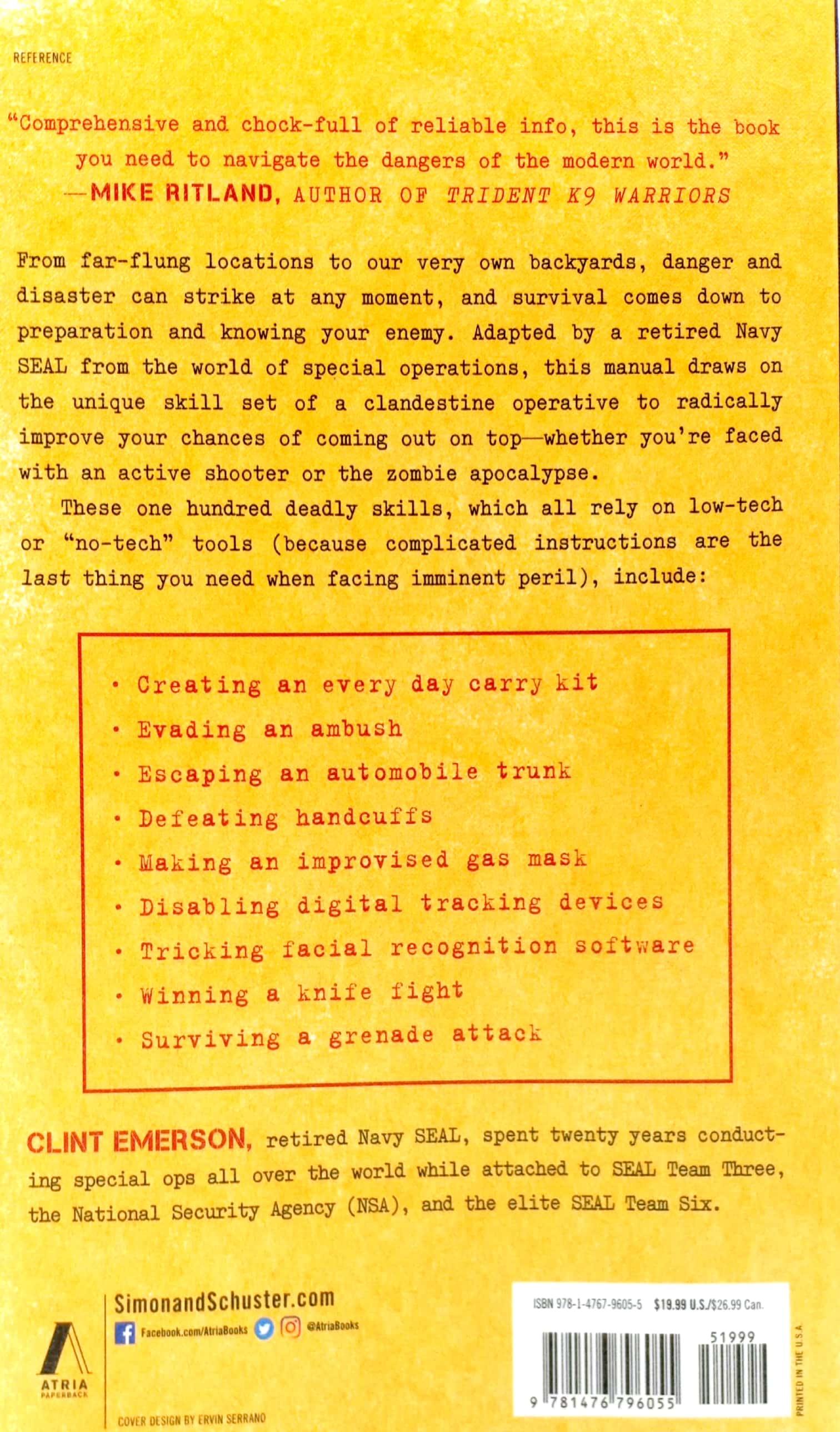 Sách 100 Deadly Skills