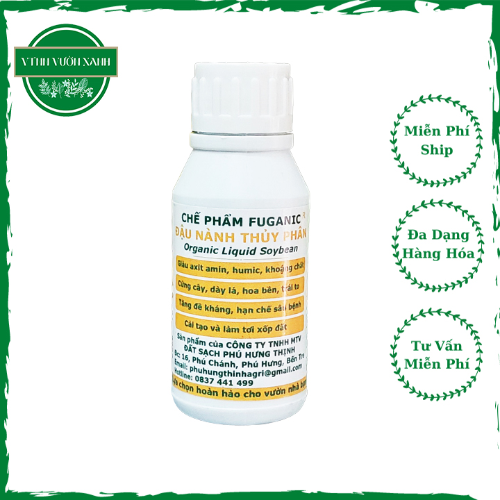 Phân bón hữu cơ đậu nành, đậu tương, humic kích mầm, chồi hoa to - phân bón hoa hồng, hoa kiểng, cây ăn trái