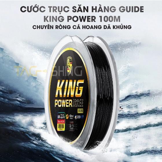 Cước Trục Săn Hàng Guide KING POWER 100M, cước săn hàng, cước câu cá chính hãng guide