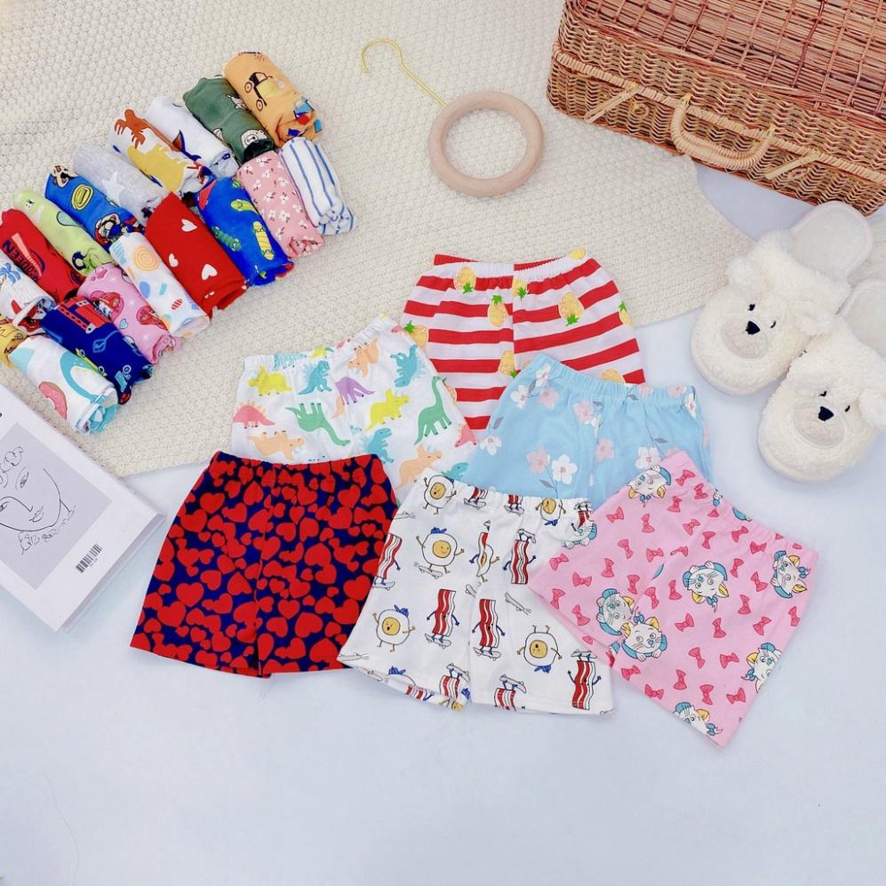 Quần chục cho bé LILI.KIDS quần đùi ngắn cho bé trai bé gái loại 1 QC06
