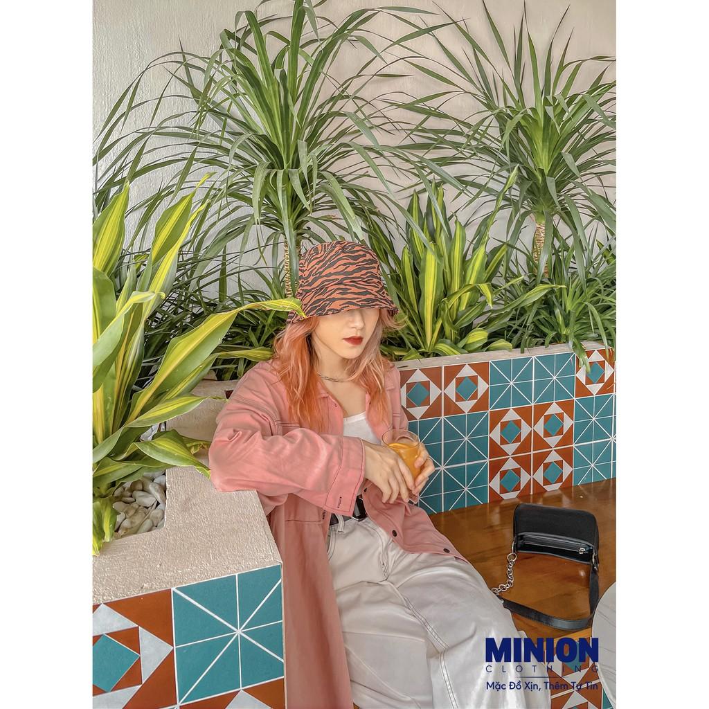 Nón bucket vành cụp MINION CLOTHING Unisex nam nữ Ulzzang Streetwear Hàn Quốc form đẹp xịn M3002