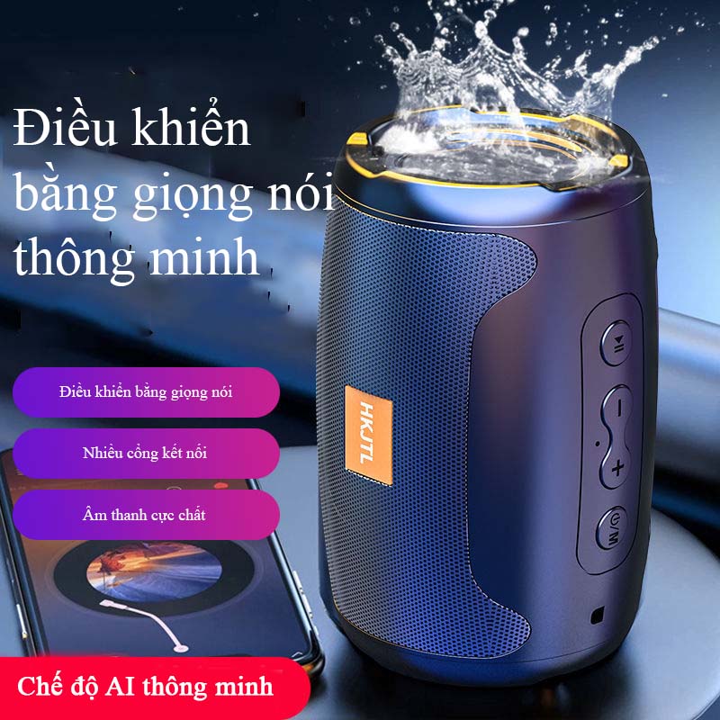 Loa Bluetooth Mini Không Dây Bass Mạnh Smart Bass S1 Max Cầm Tay Có Đèn Led RGB Treble Rời Nghe Nhạc Công Suất Lớn Hát Karaoke Vi Tính Tương Thích Với Điện Thoại MáyTính Quay Tiktok Triệu View