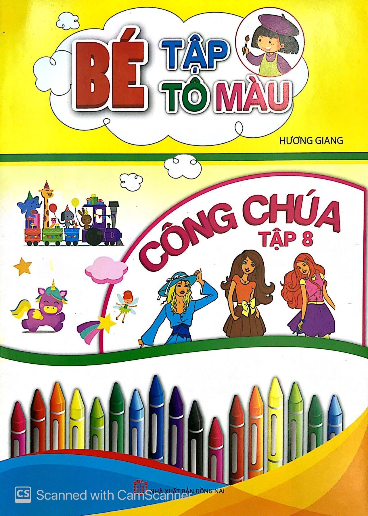 Bé Tập Tô Màu Công Chúa (Tập 8)