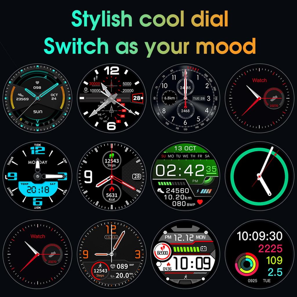 L13 Smart Watch Men IP68 Waterproof ECG PPG Bluetooth Call Notification Reminder