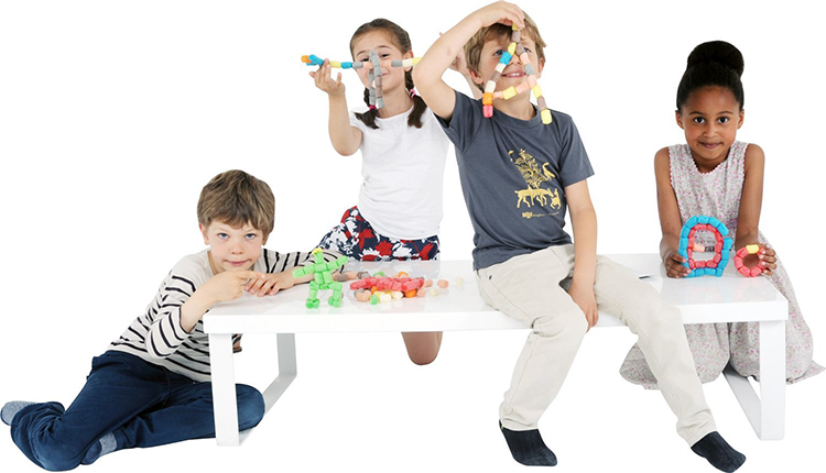 Hộp 3D cơ bản 150 hạt Playmais PM160023