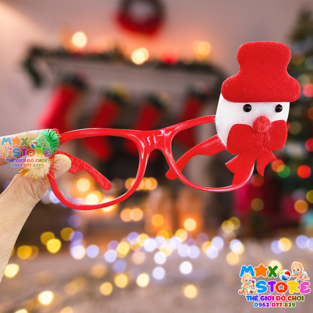Mắt Kính Noel Cho Bé Đủ Kiểu Siêu Cute Chọn Ngẫu Nhiên