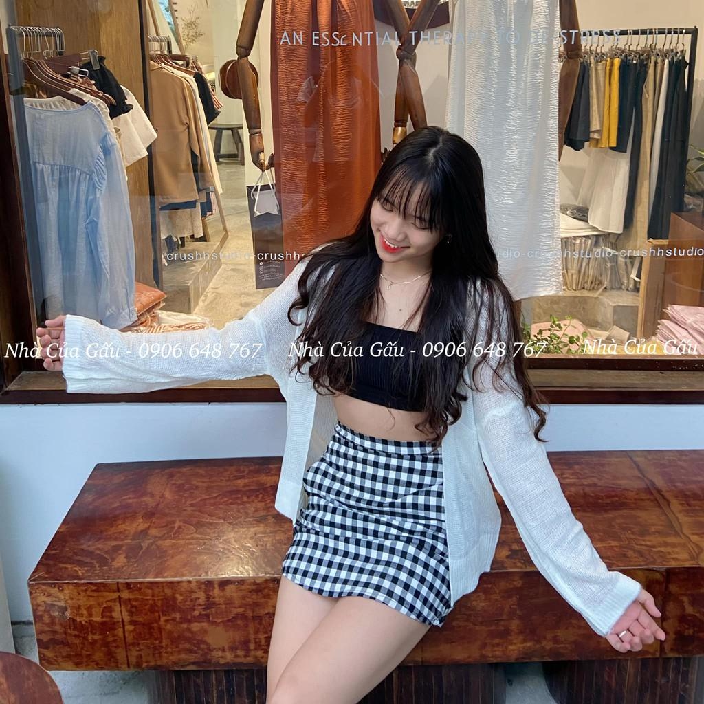 Áo khoác cardigan len mỏng siêu đẹp.