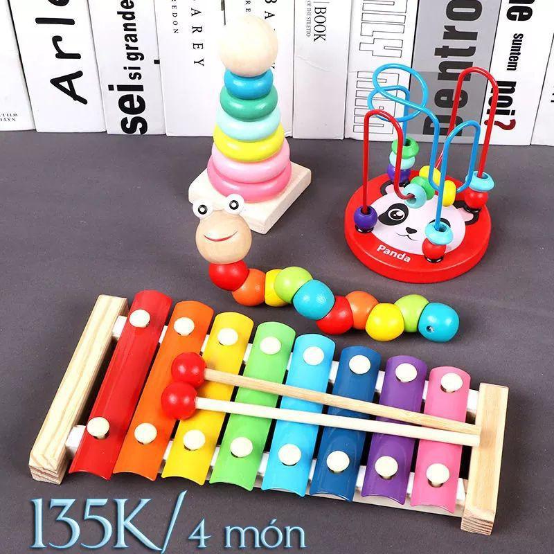 ĐỒ CHƠI GỖ 7 MÓN