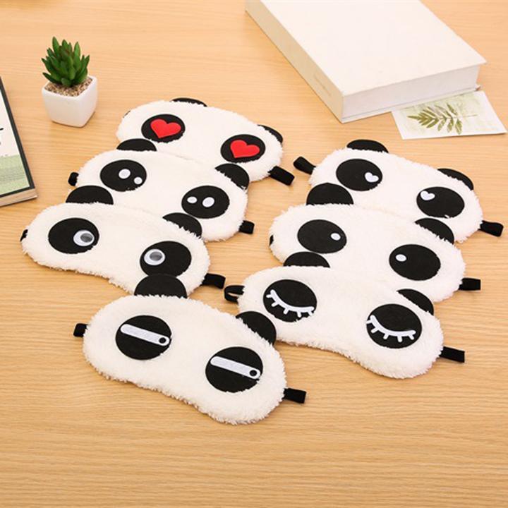 Bịt Mắt Gấu Trúc Cute Nhiều Mẫu (giao ngẫu nhiên) - HT