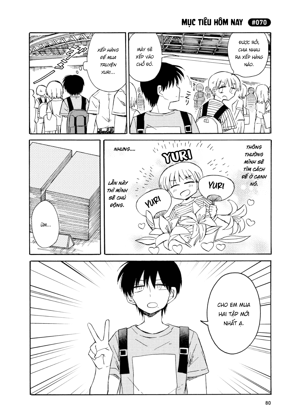 thầm thích thằng bạn thích yuri chapter 4 8