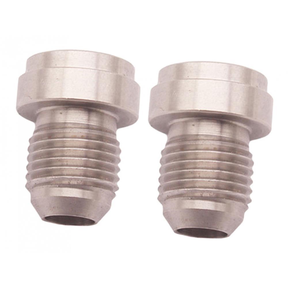 4 PACKS 6AN, MALE STAINLESS STEEL WELD ON / FITTING BUNG