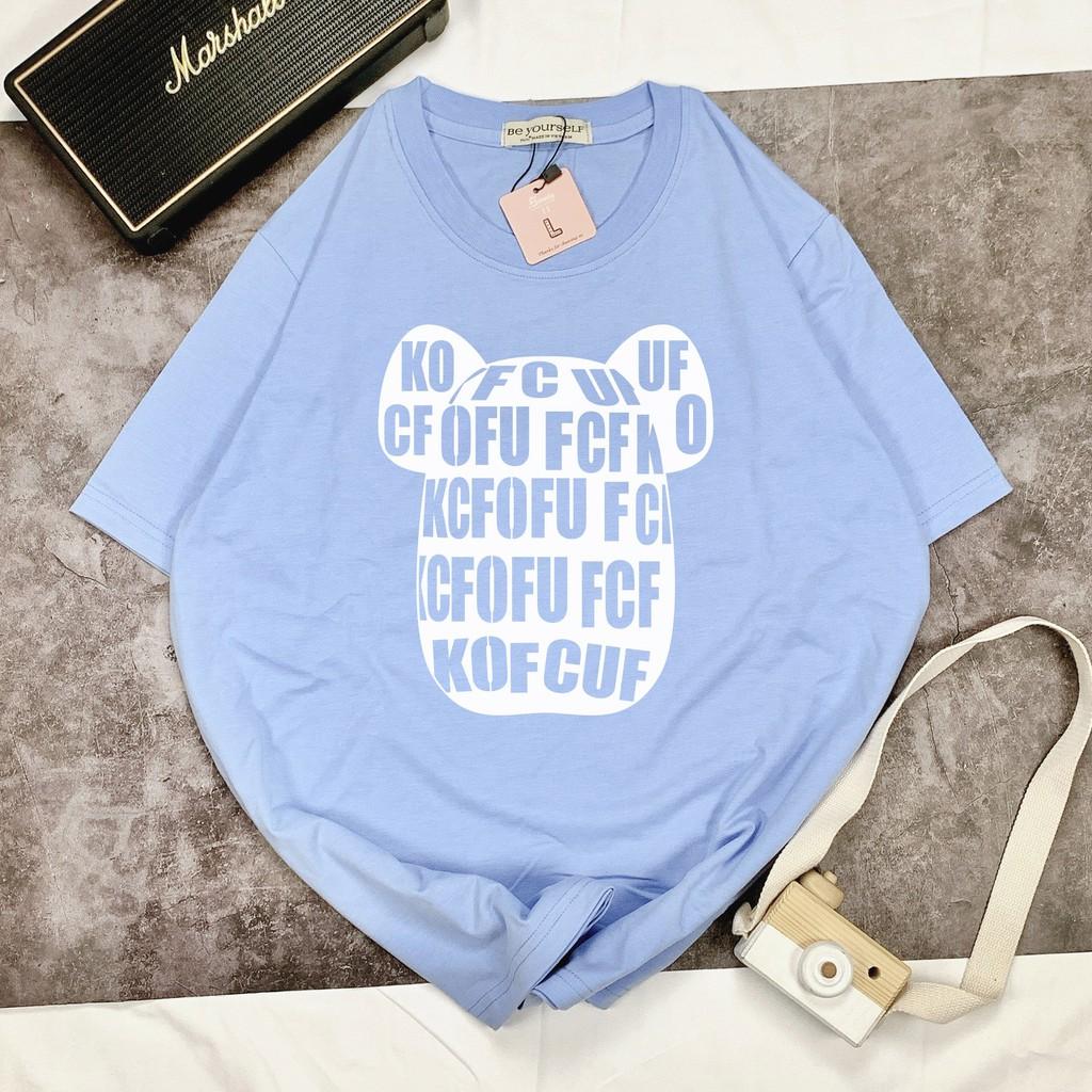 ÁO THUN TAY NGẮN KOFCUF UNISEX ĐỦ SIZE M L XL HÌNH THẬT TỰ CHỤP