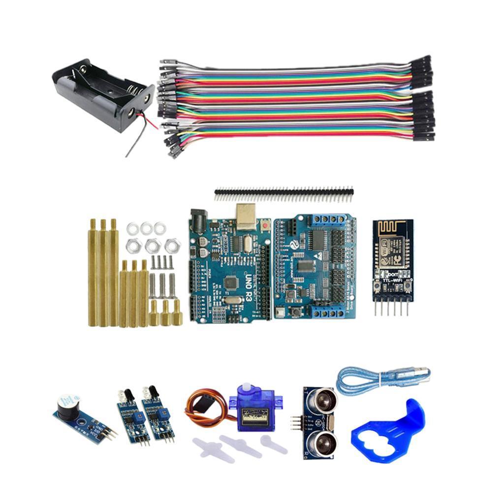 For  R3 Compatible Version USB cable Small Steering Gear Plastic Ultrasonic Bracket