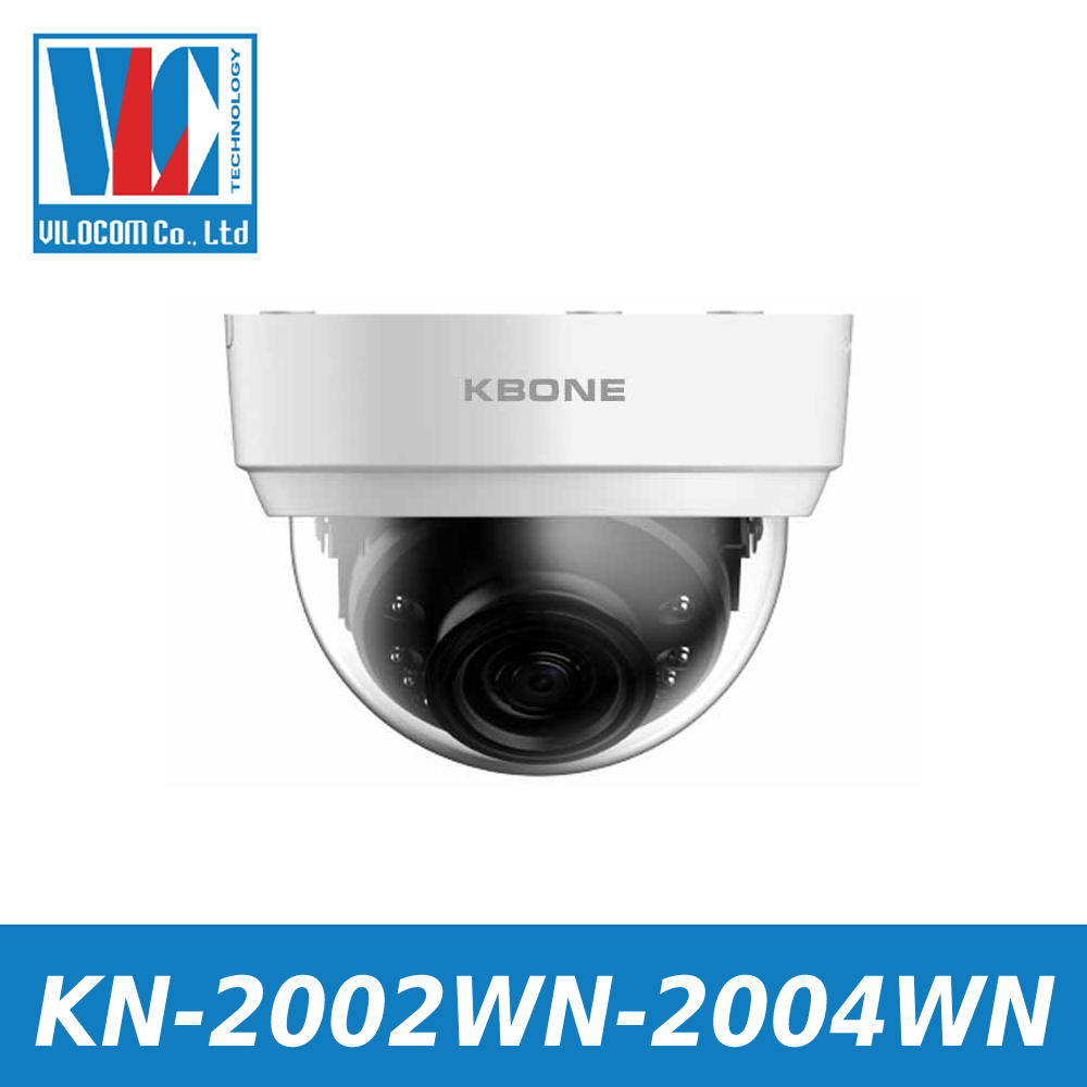 Camera IP Dome hồng ngoại không dây 2.0-4.0 Megapixel KBVISION KBONE KN-4002WN KN-2002WN - Hàng Chính Hãng